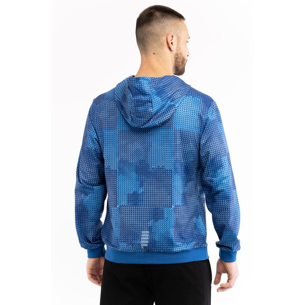 Fila sweatshirt med camoprint – blå