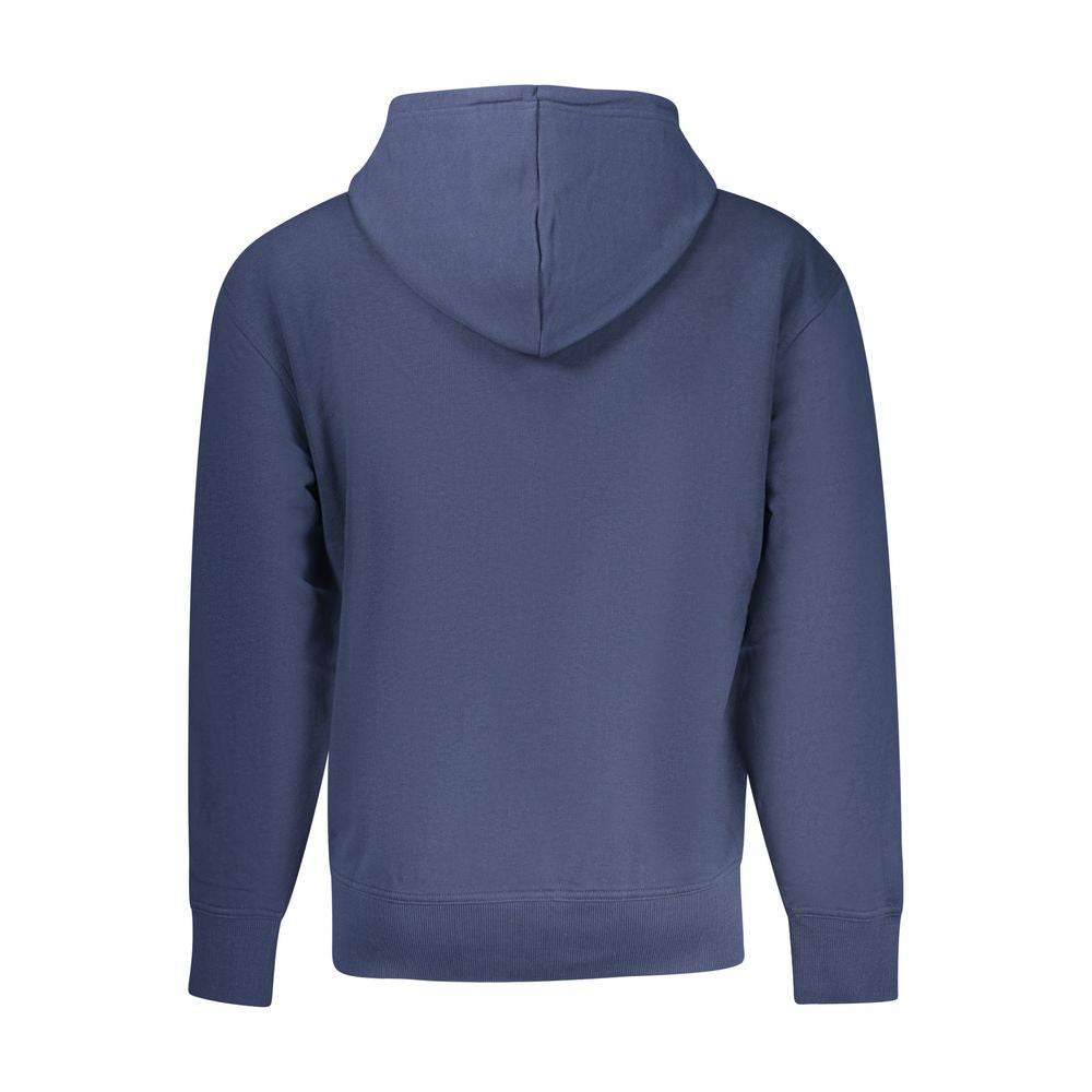 Hugo Boss Blue Cotton Men's Hoodie