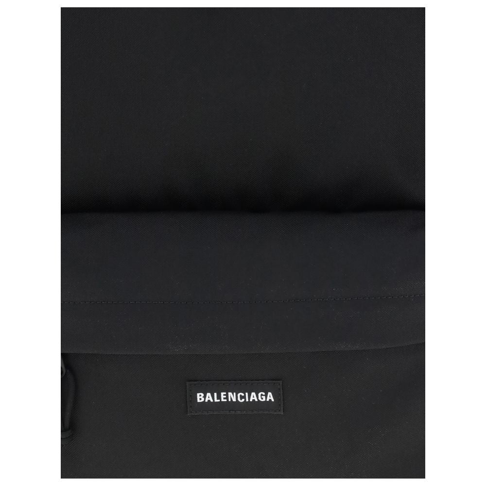 Sort Balenciaga Explorer rygsæk i polyamid