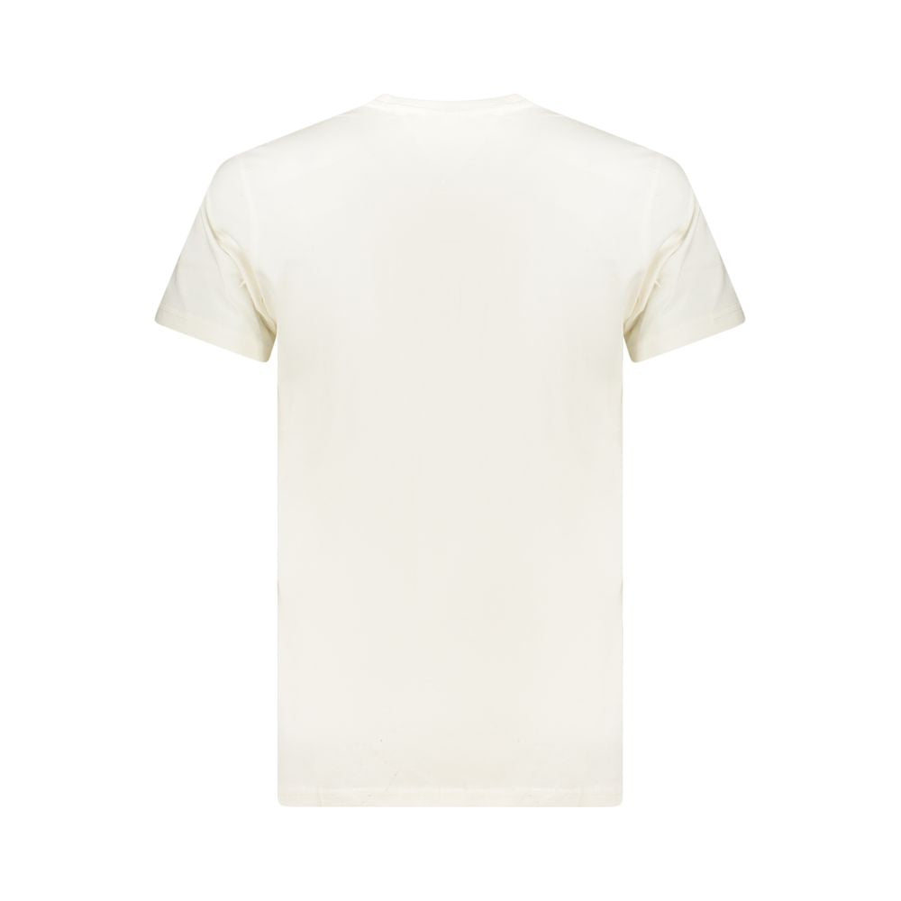 Tommy Hilfiger T-shirt til mænd i bomuld – hvid