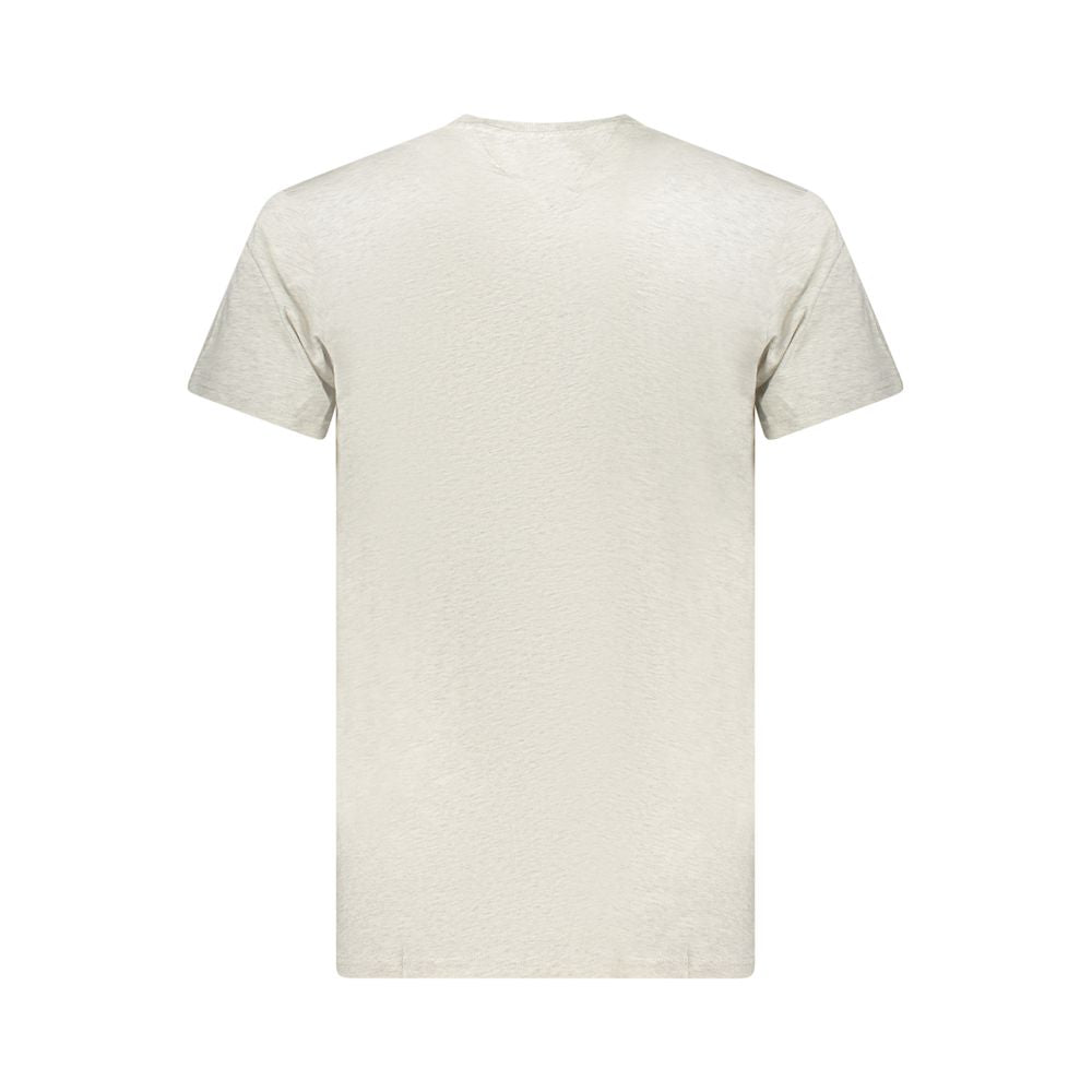 Tommy Hilfiger T-shirt til mænd i bomuld – grå