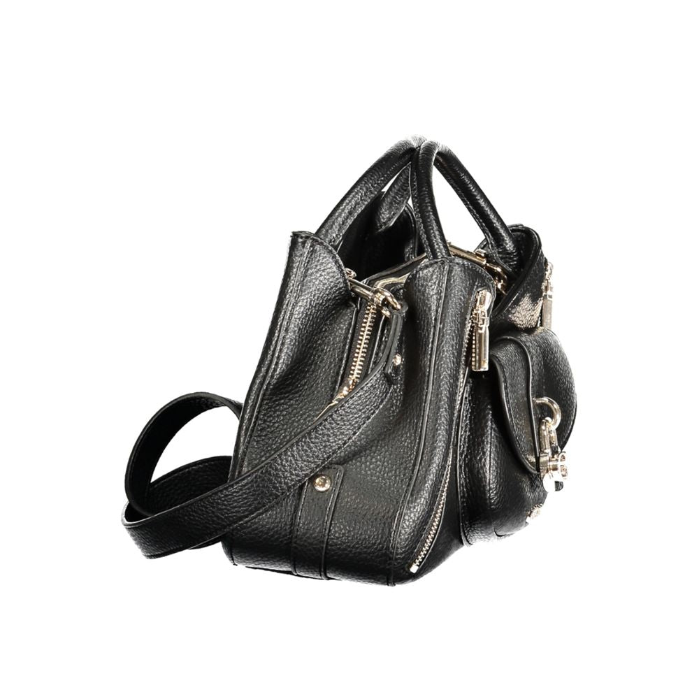 Guess Jeans Nero Poliuretano Women Handbag