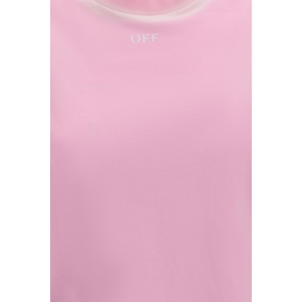 Off-White Multicolor Cotton T-Shirt