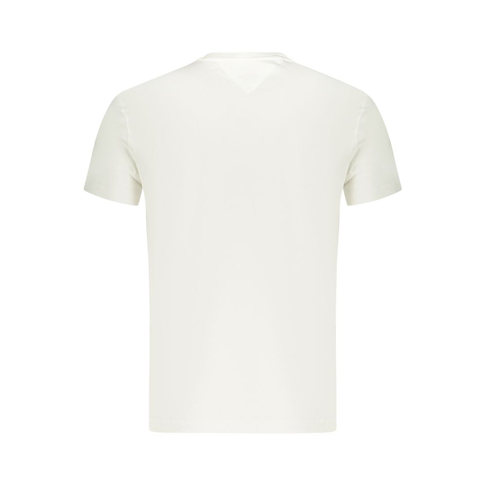 Tommy Hilfiger slim fit T-shirt i regenerativ bomuld – hvid