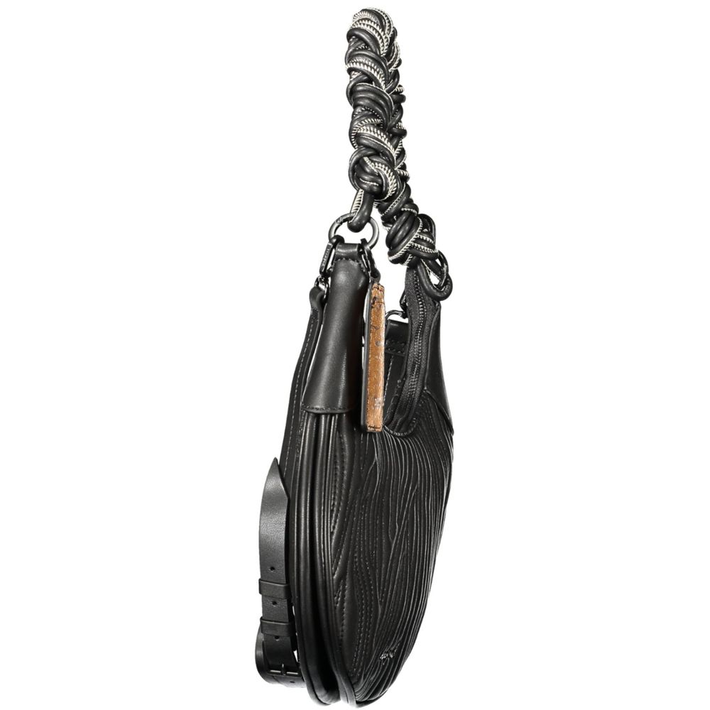 Desigual Nero Poliuretano Woman Bag