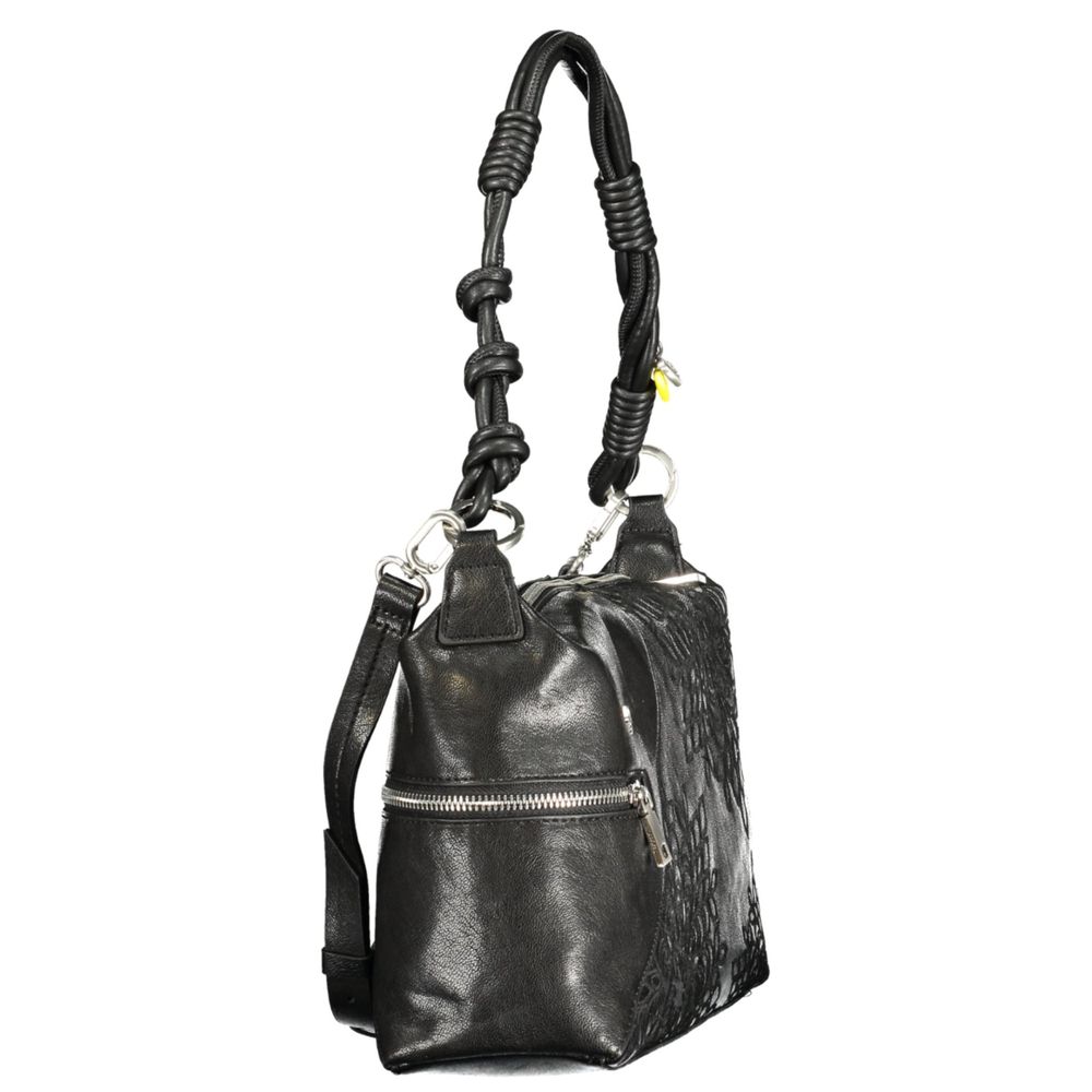 Desigual Black Polyethylene Handbag