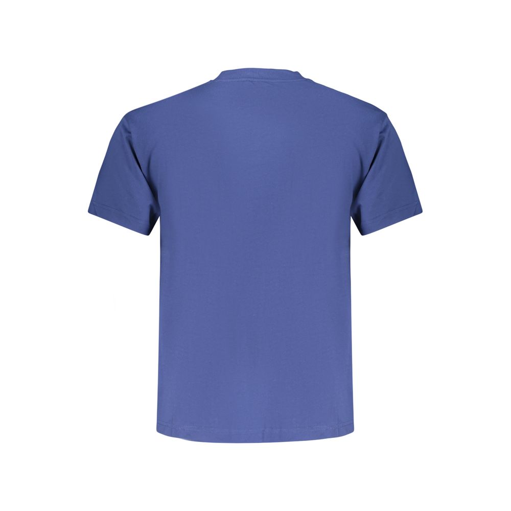 Vans Blue Cotton Men T-Shirt