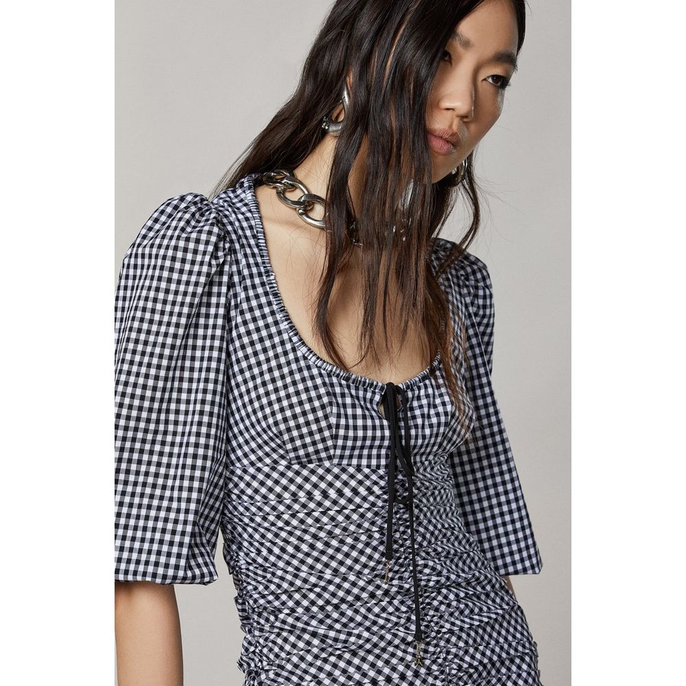 Patrizia Pepe Bicolor Cotton Casual Dress