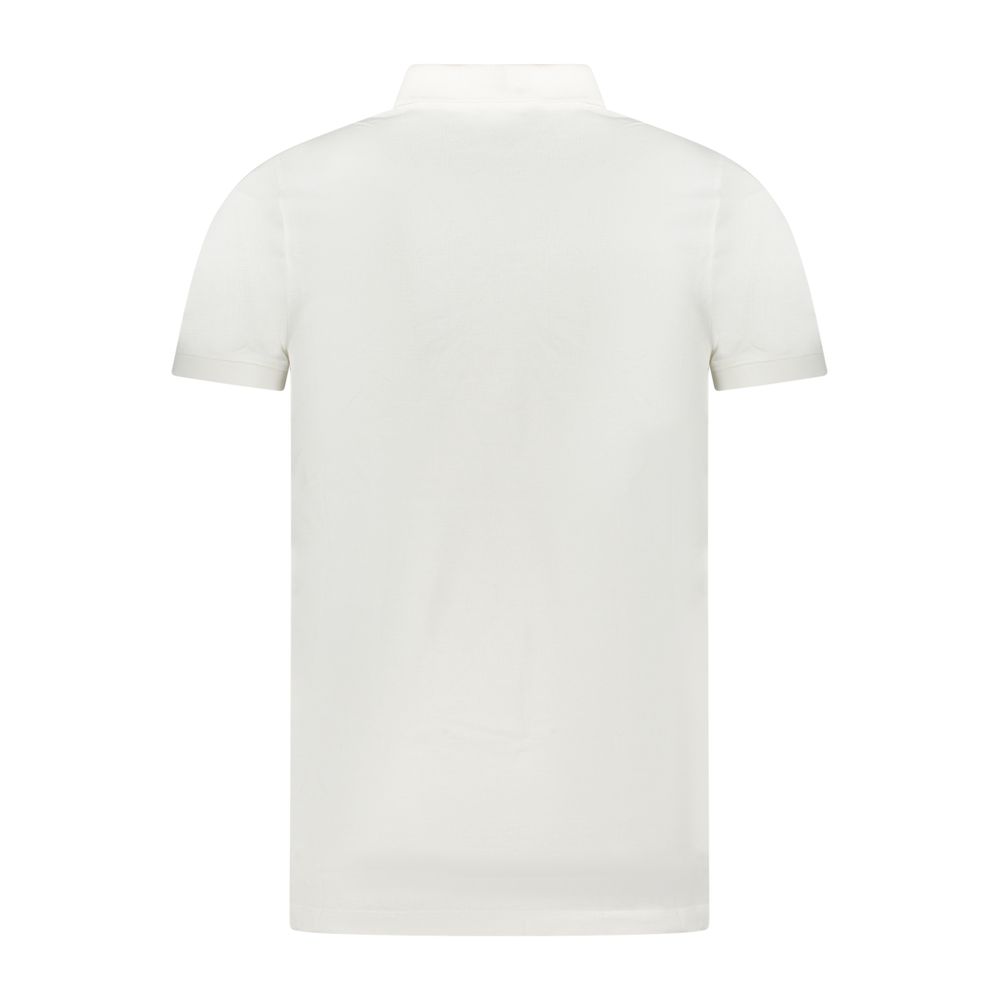 Tommy Hilfiger polo i bomuld til mænd – hvid