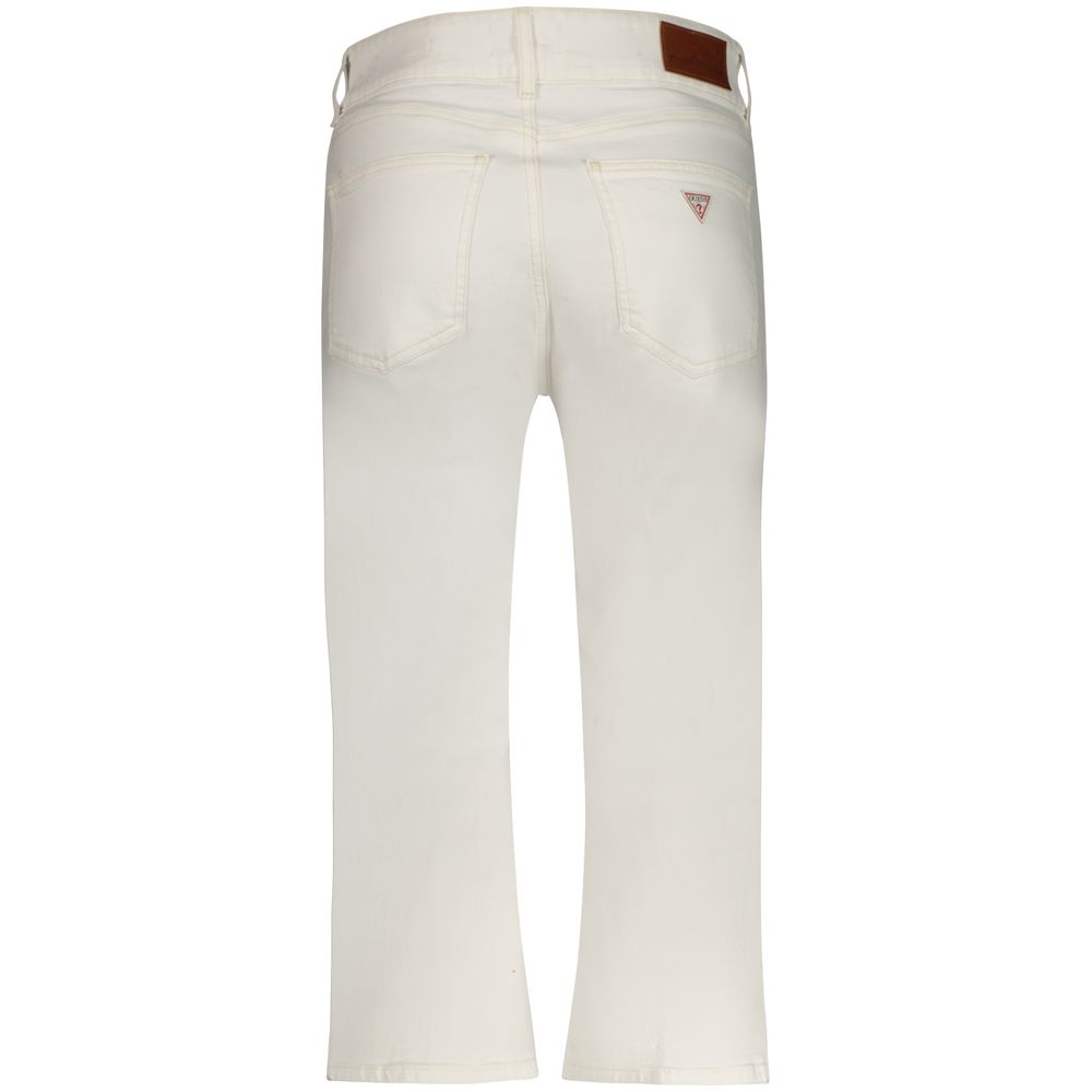 Guess Jeans White Cotton Women's Jean