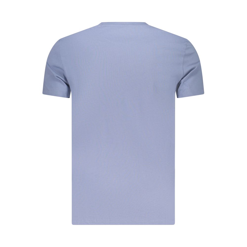 Timberland T-shirt i bomuld til mænd – lyseblå