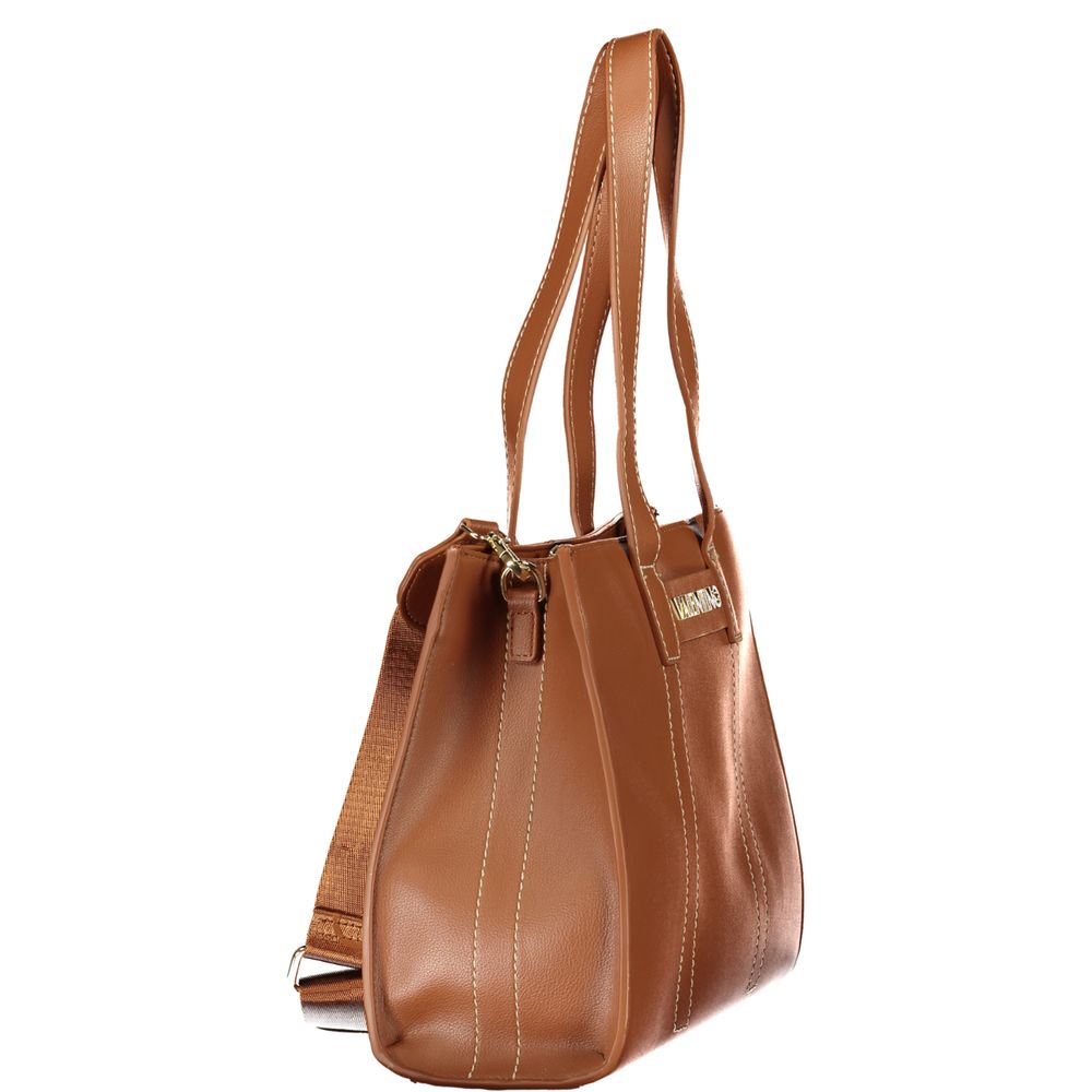 Valentino Brown Polyurethane Women's Bag