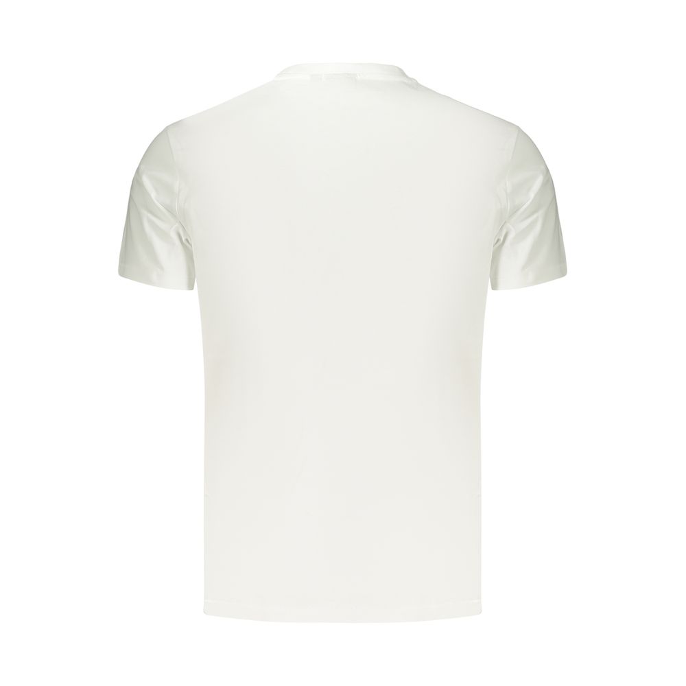Napapijri White Cotton Men's T-Shirt