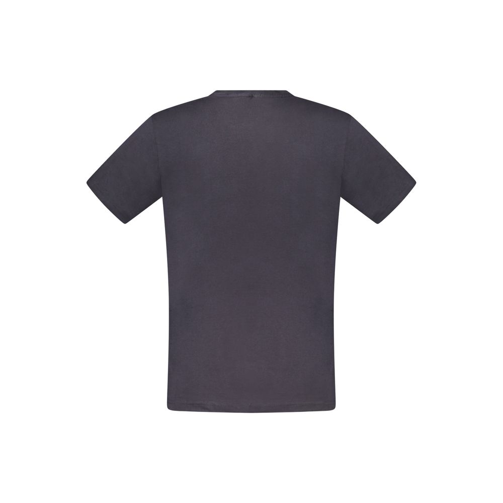 Rifle T-shirt med logoprint – blå