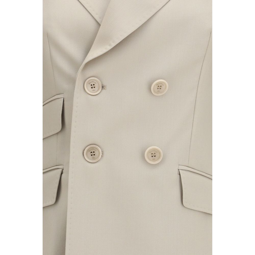 Max Mara blazer i uld – beige