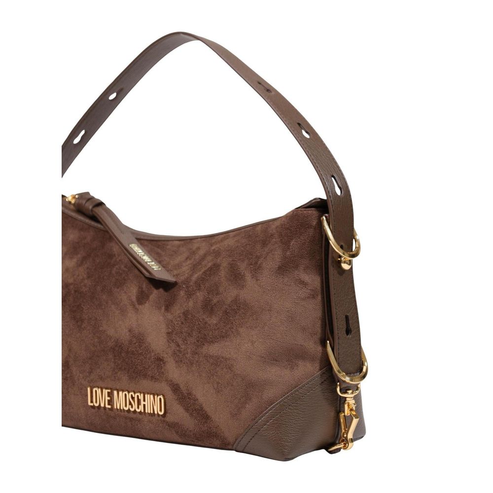 Love Moschino JC4091PP mellemstor brun håndtaske