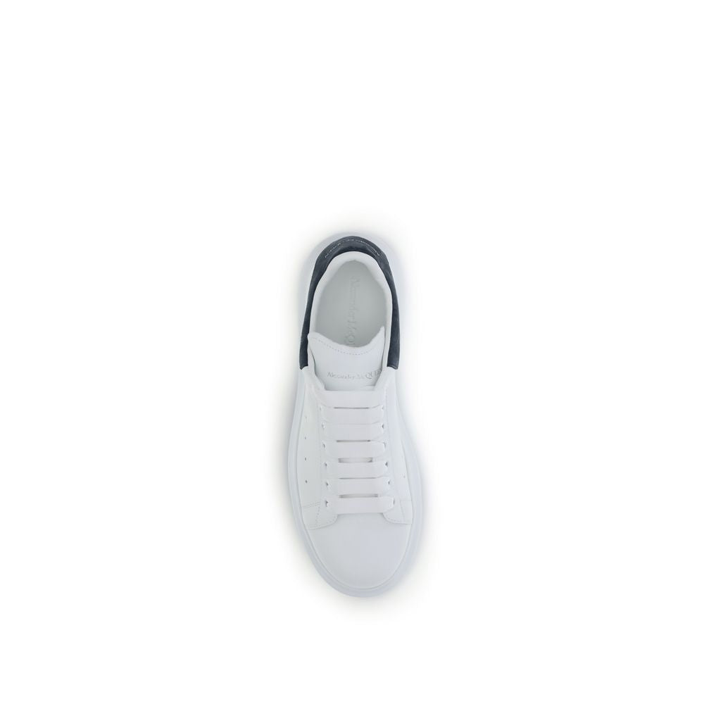Alexander McQueen Oversized sneakers i læder – hvid