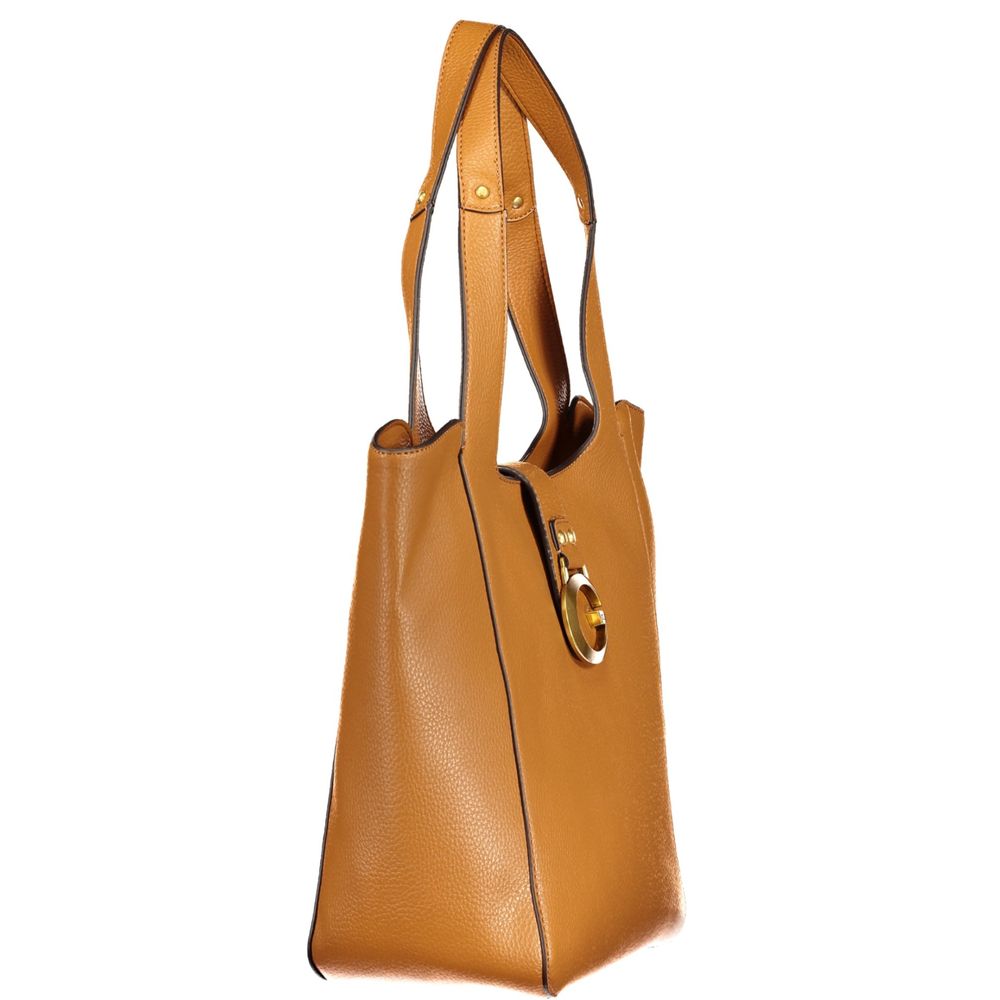 Guess Jeans Camden shoppingtaske – brun