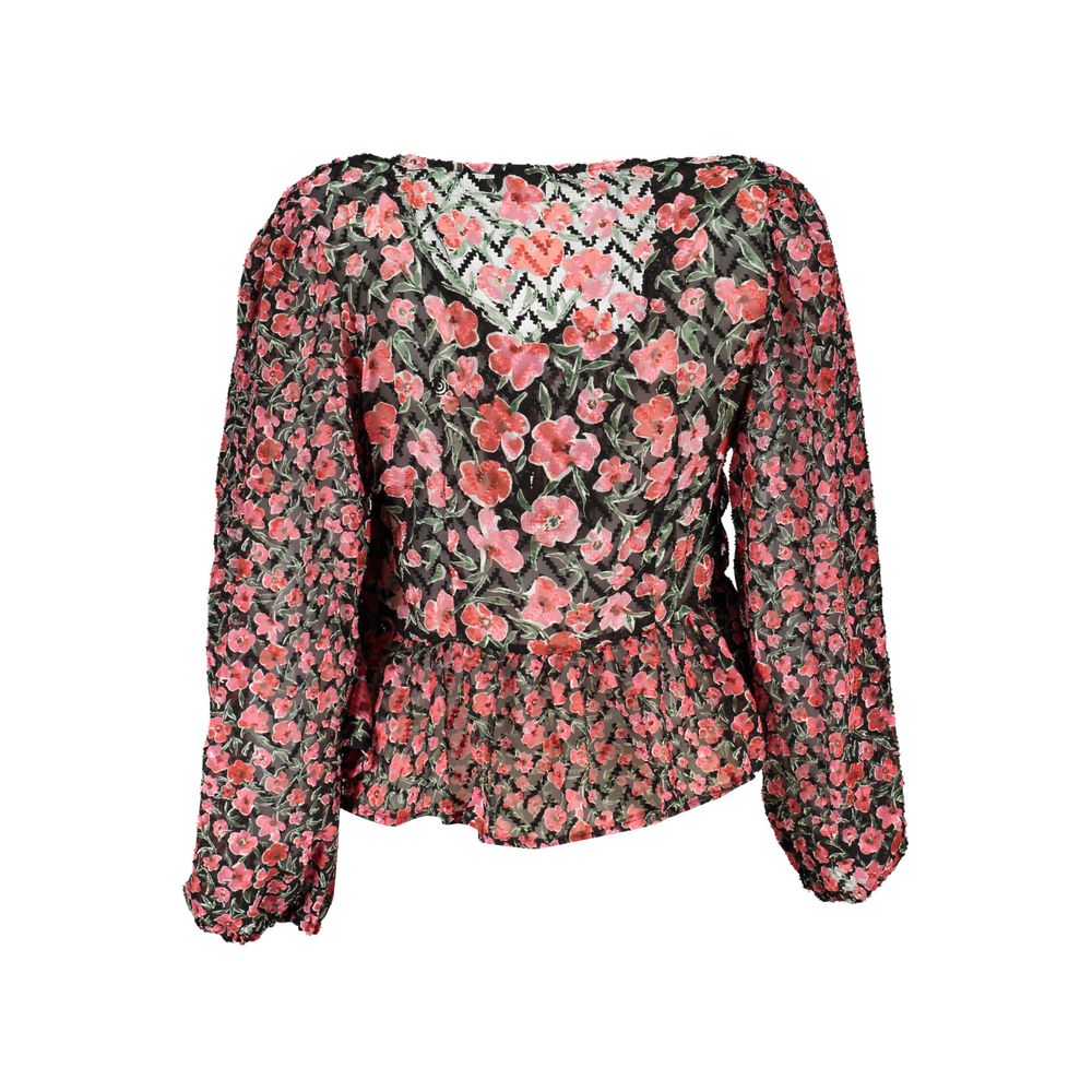 Desigual bluse med mønster til kvinder – rosa