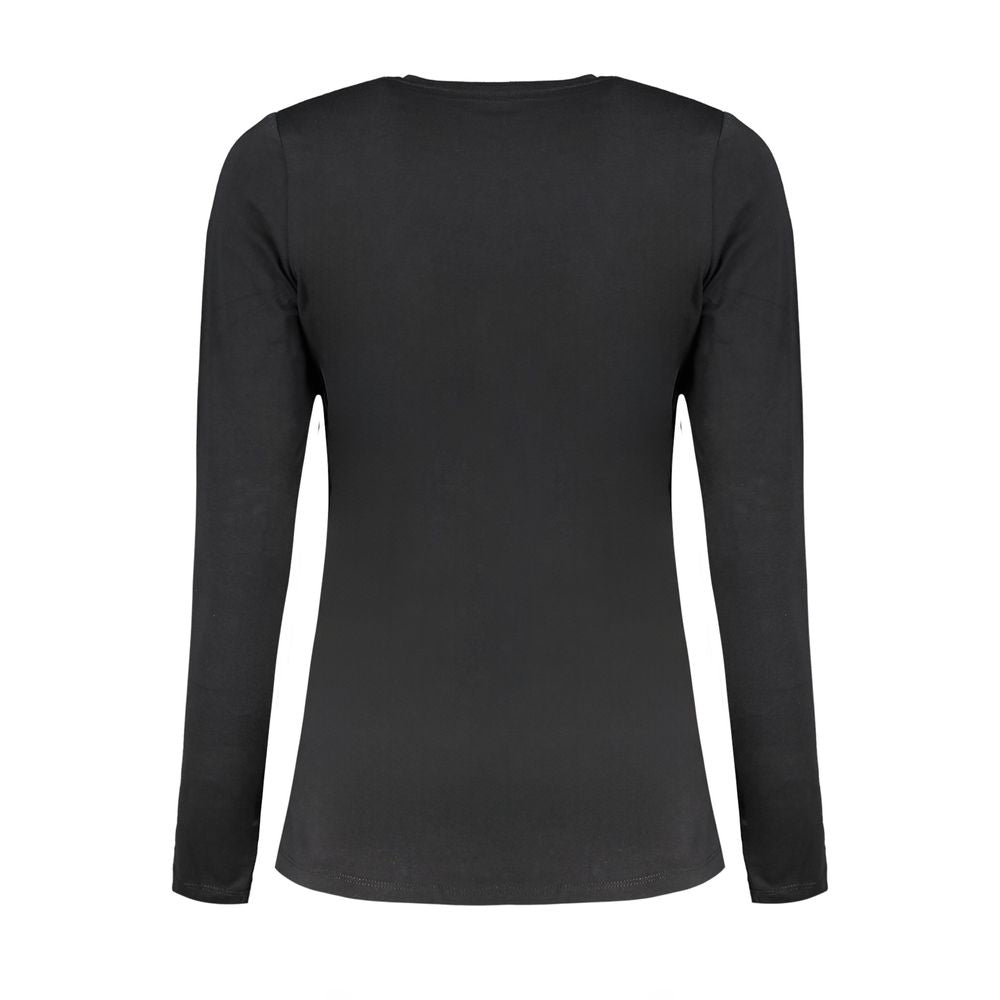 Pepe Jeans langærmet T-shirt til kvinder – sort