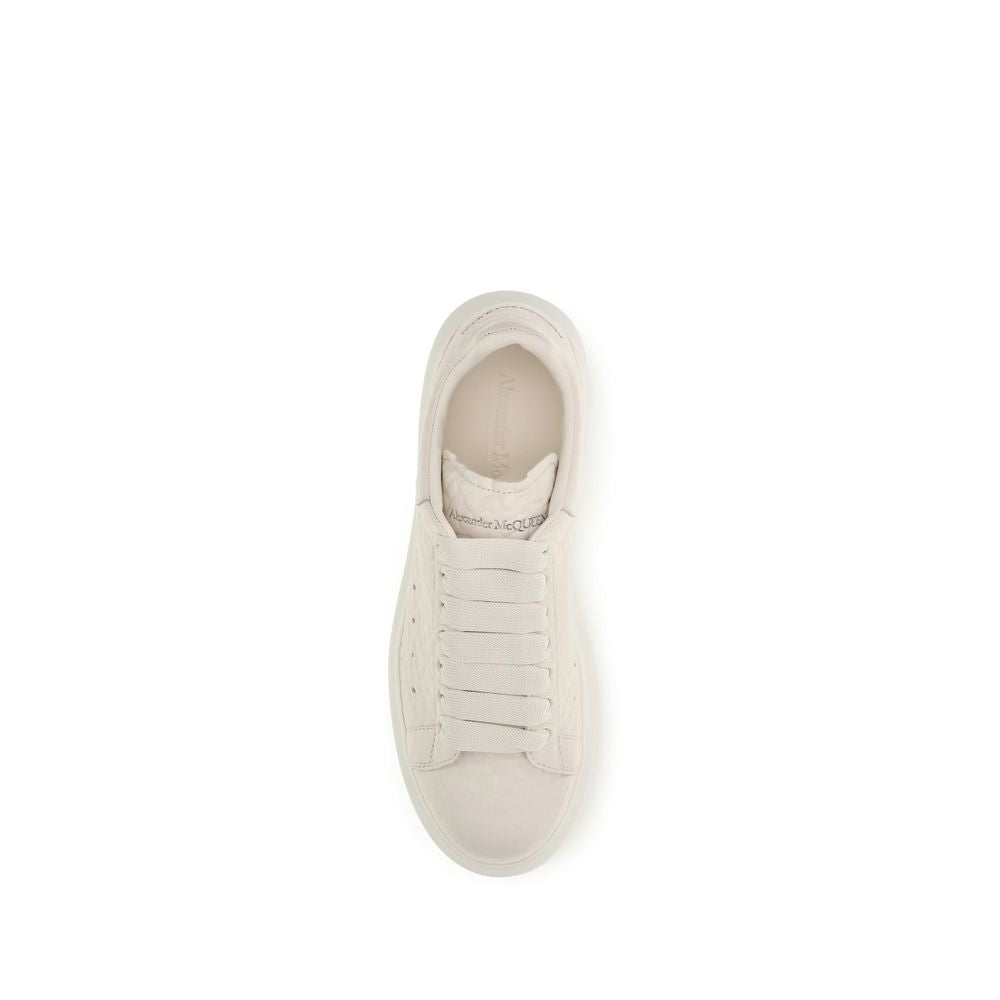 Alexander McQueen hvide chunky sneakers i kalvelæder