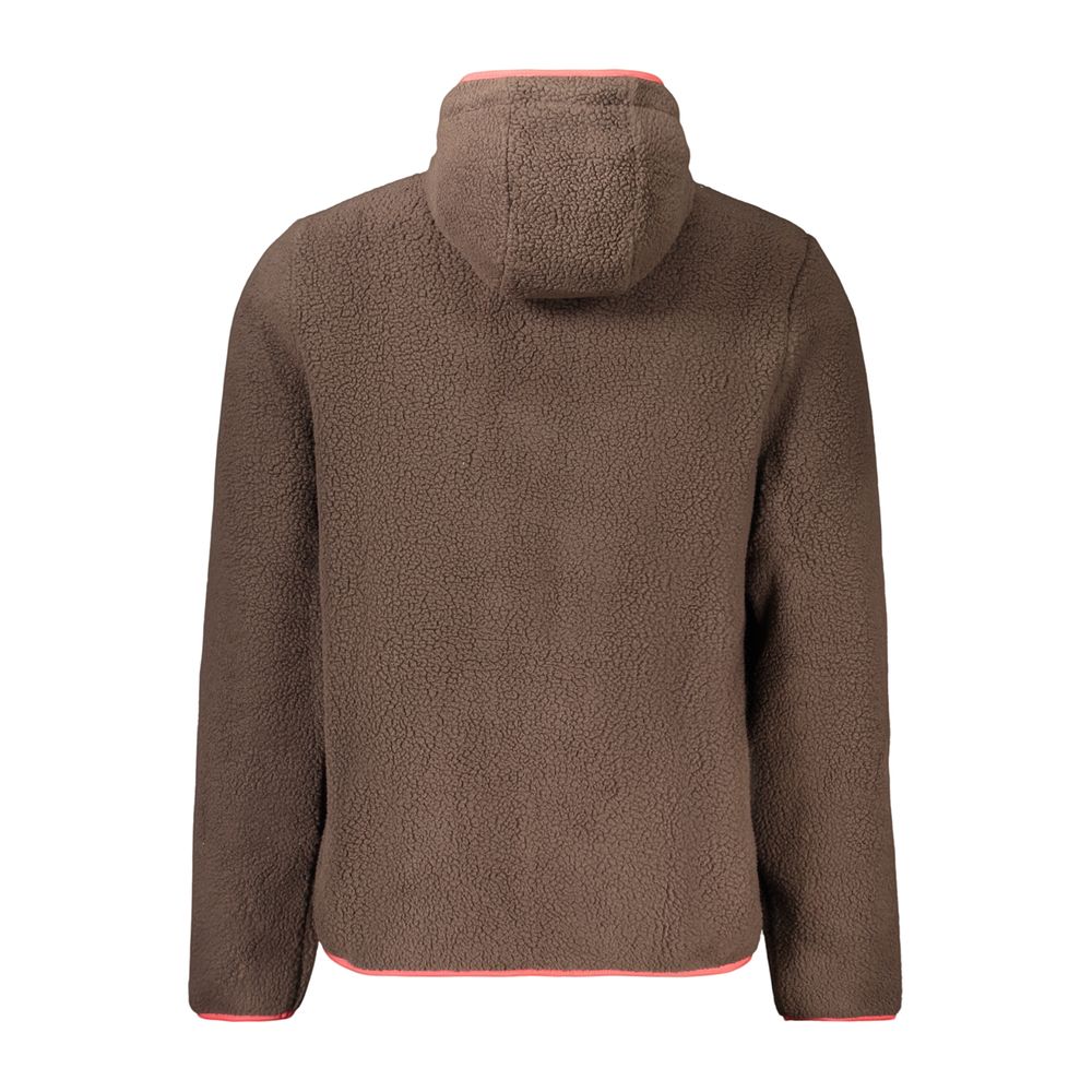 Norway 1963 zip-sweatshirt – brun
