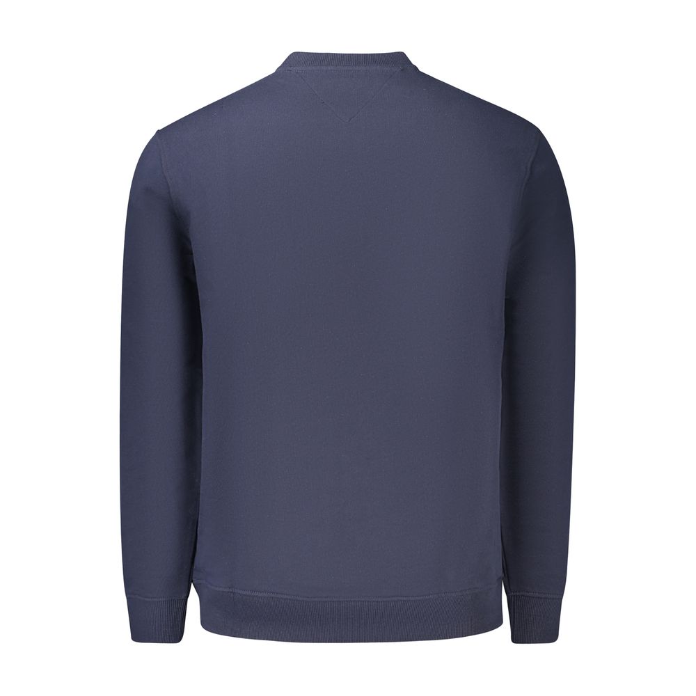 Tommy Hilfiger sweatshirt i regenerativ bomuld til mænd – blå
