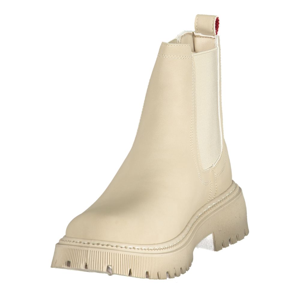 U.S. POLO ASSN. ankelstøvler med elastik – beige