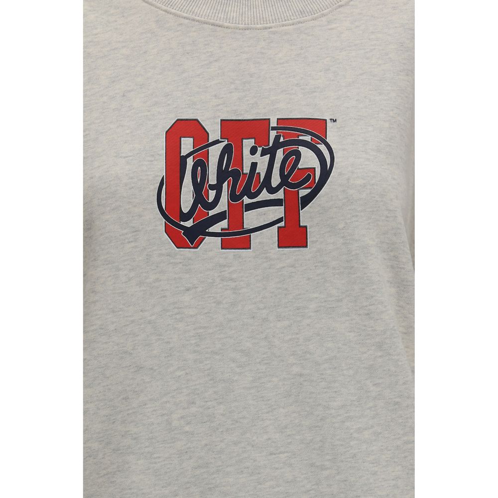 Off-White Off College sweatshirt – grå