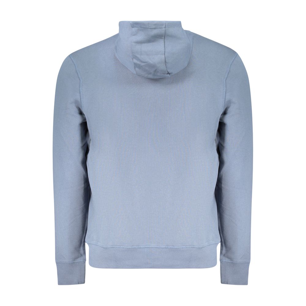 North Sails hoodie i bomuld – blå