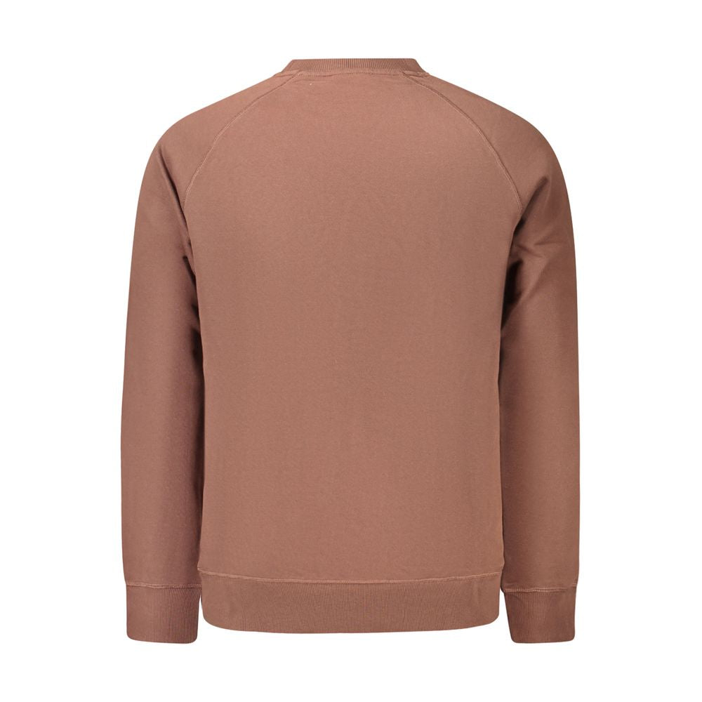 Timberland sweatshirt i bomuld med broderet logo – brun