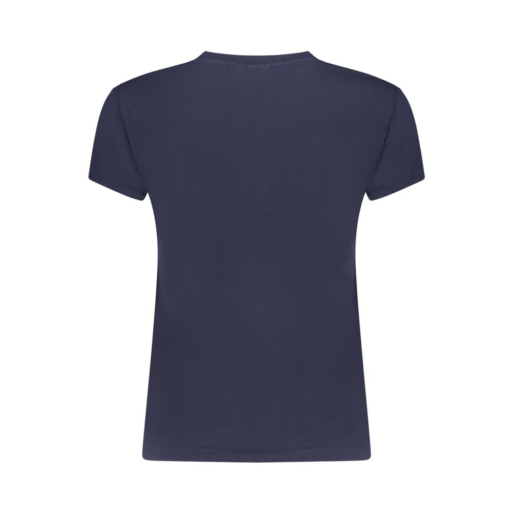 Desigual Yokohama T-shirt i bomuldsblanding – blå