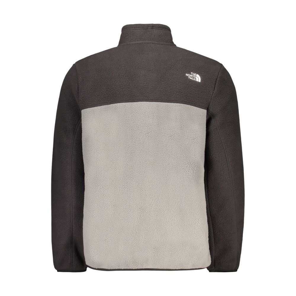 Grå The North Face fleece-sweatshirt i polyester