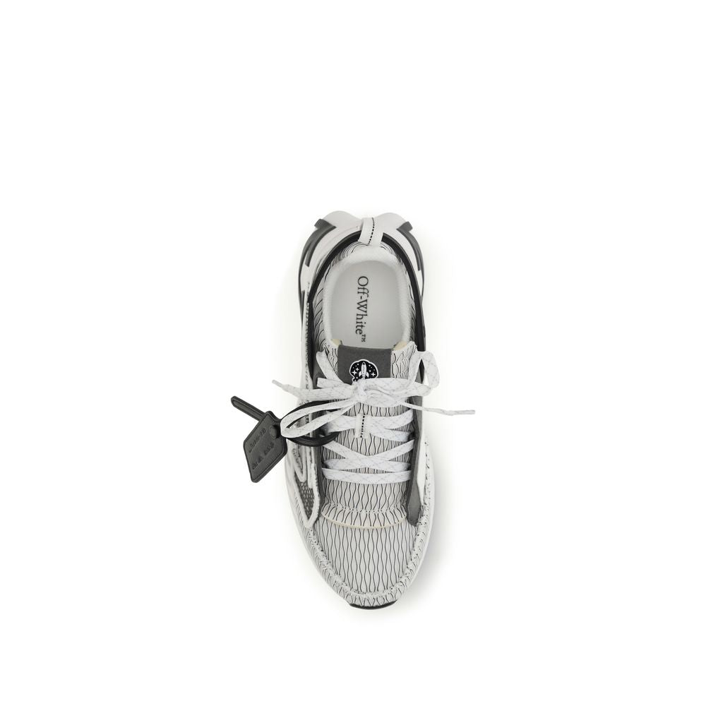 Off-White multifarvede sneakers i tekstil