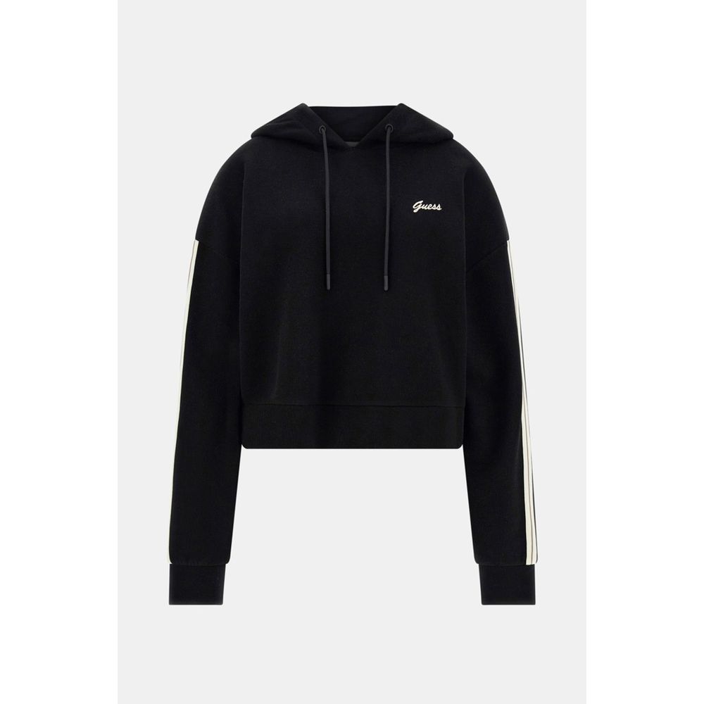 Guess Black Polyester Sweatshirt