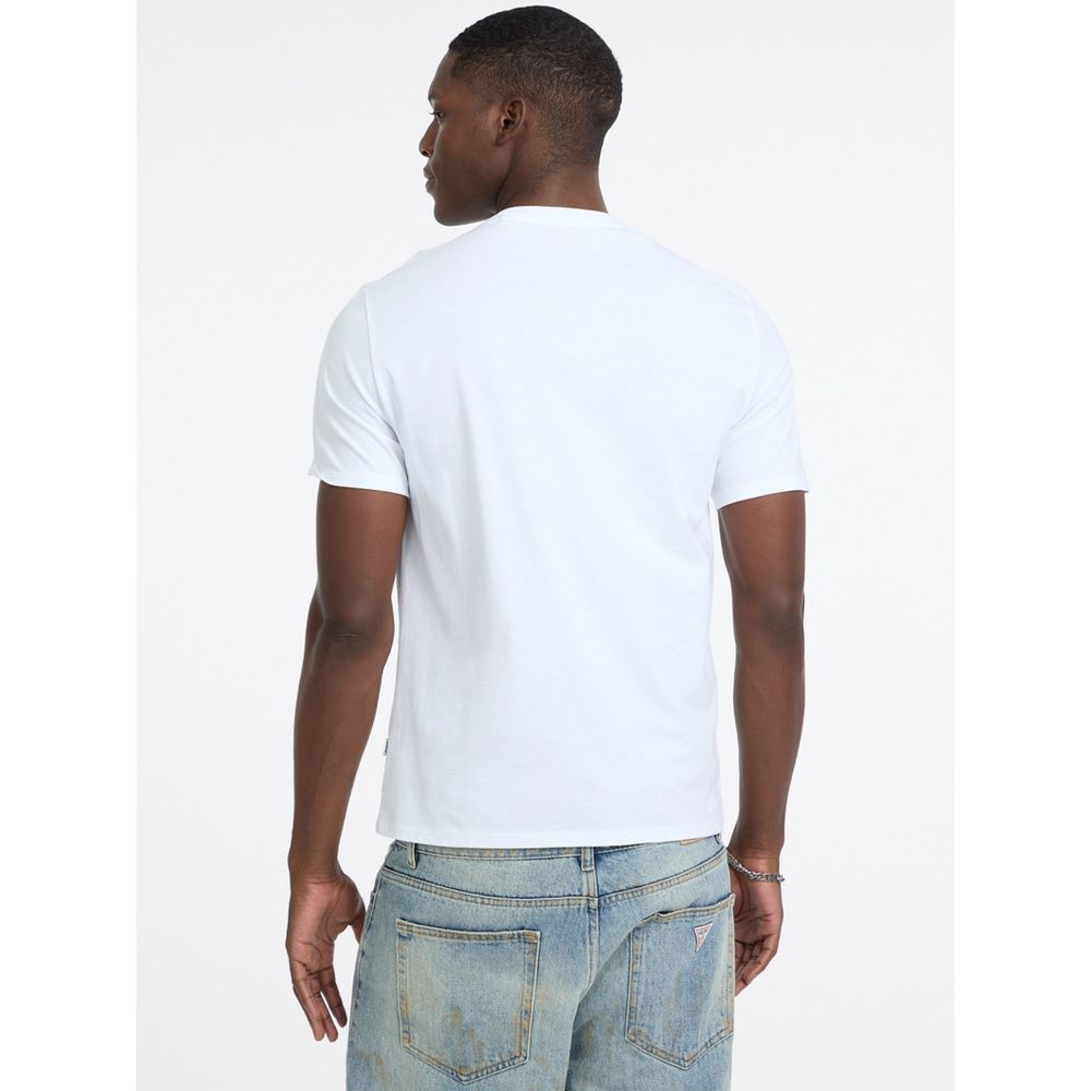Hvid Guess Jeans T-shirt i bomuld