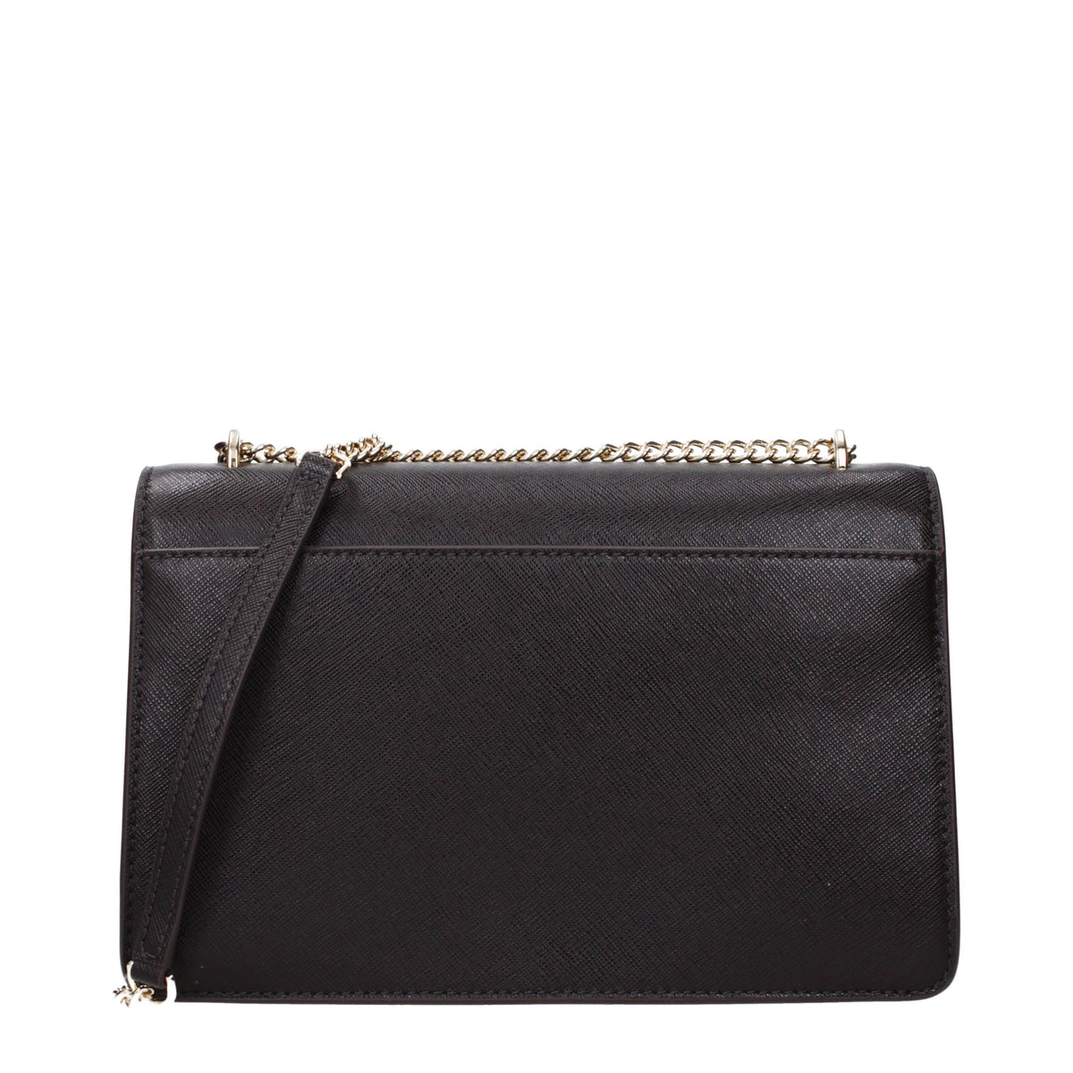Brun Tory Burch crossbodytaske i læder