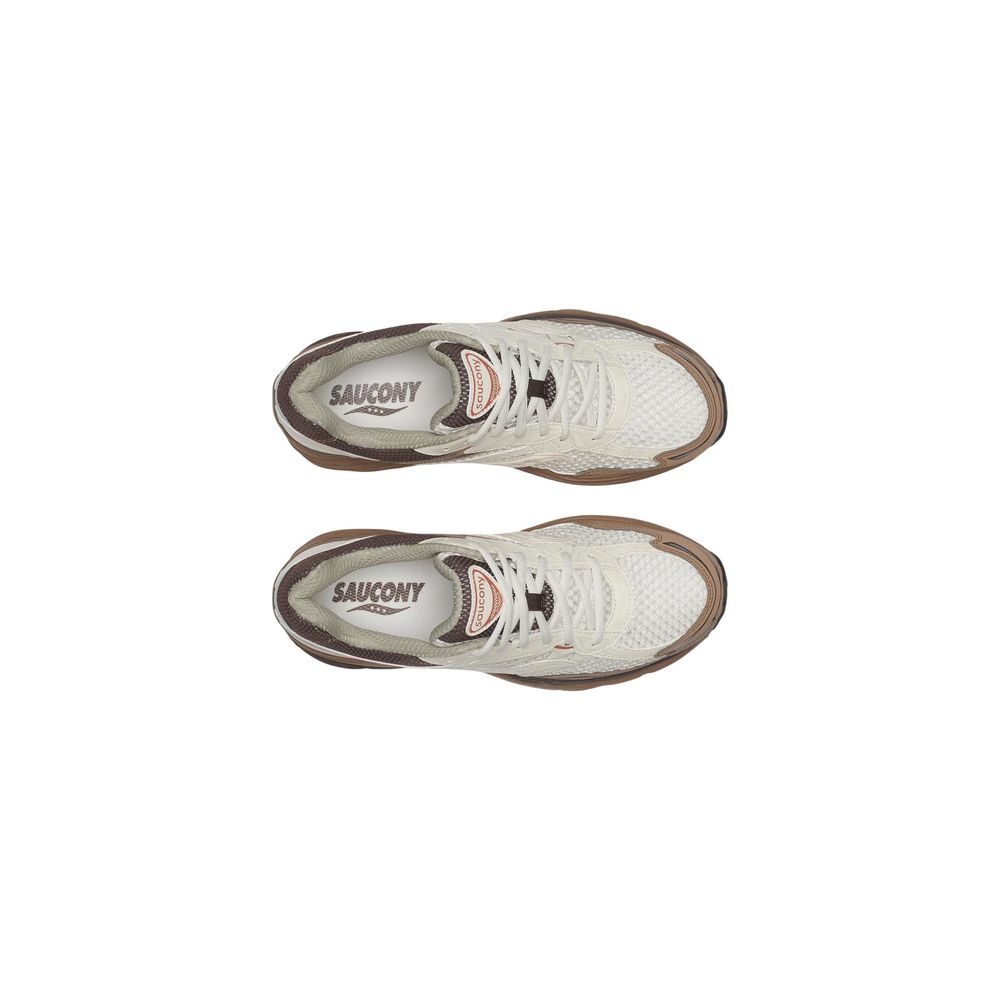Beige Saucony PROGRID OMNI 9 S101660 sneakers i syntetisk materiale