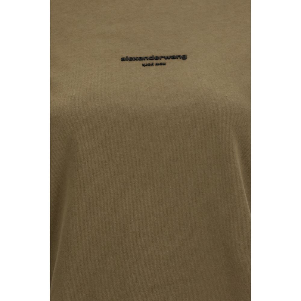 Alexander Wang Bicolor Cotton T-Shirt