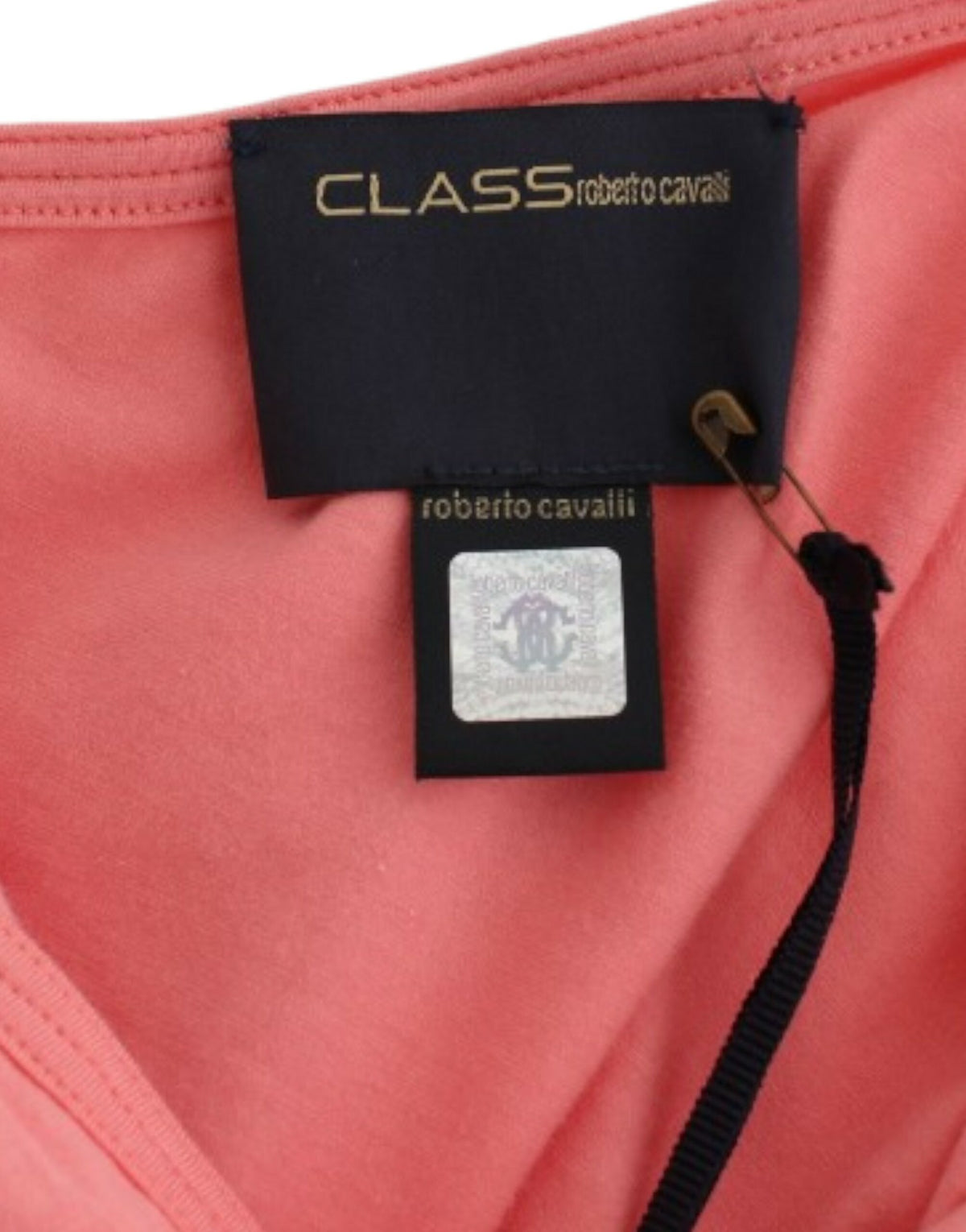Class Roberto Cavalli pink tanktop i bomuld og elastan