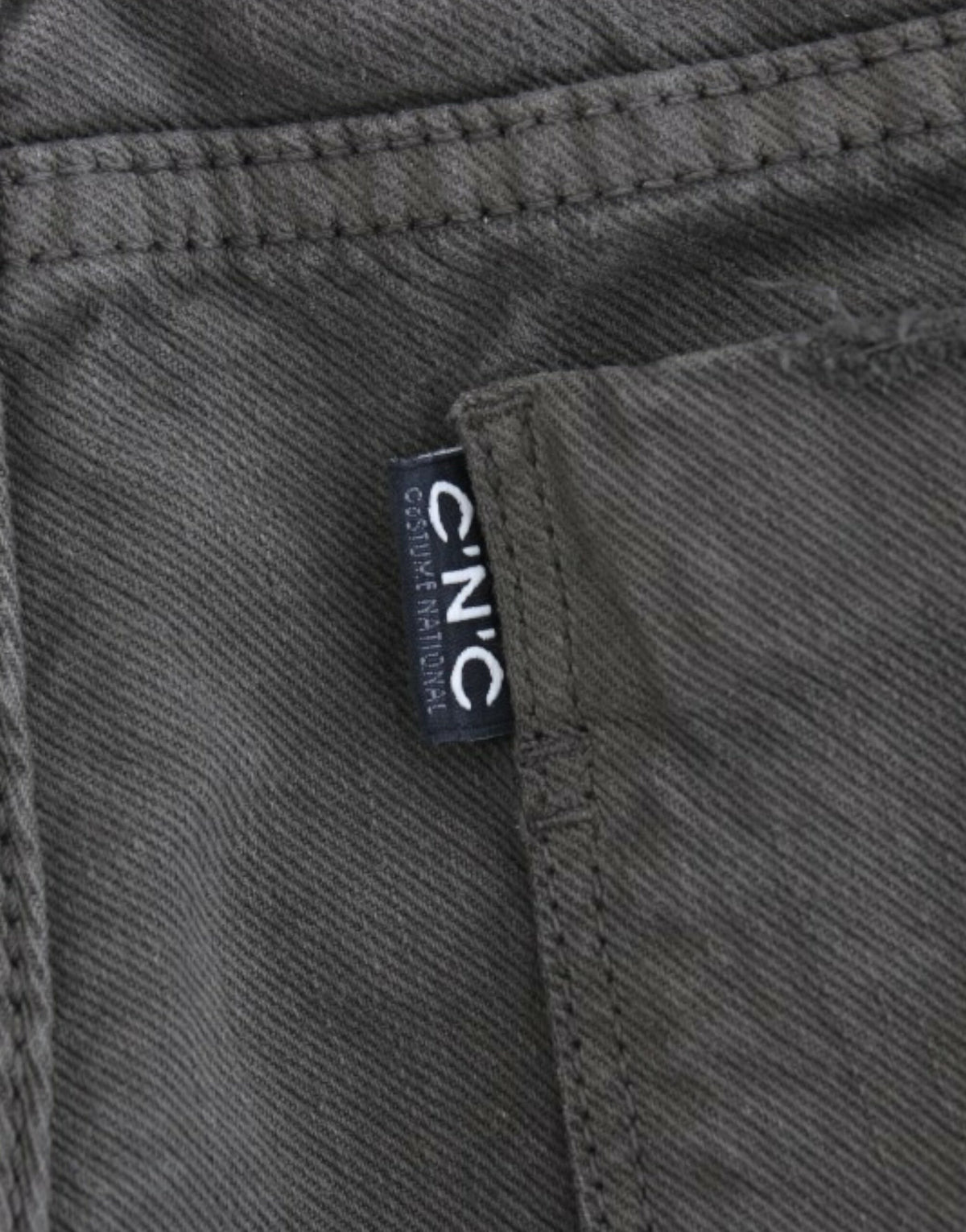 Grønne Costume National C’N’C jeans i bomuld og elastan