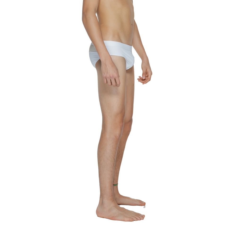 Calvin Klein Brief KM0KM00995 badebukser til mænd – hvid
