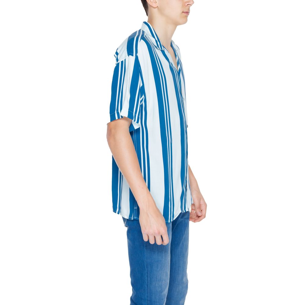 Jack & Jones Jcojeff 12252536 kortærmet skjorte – blå