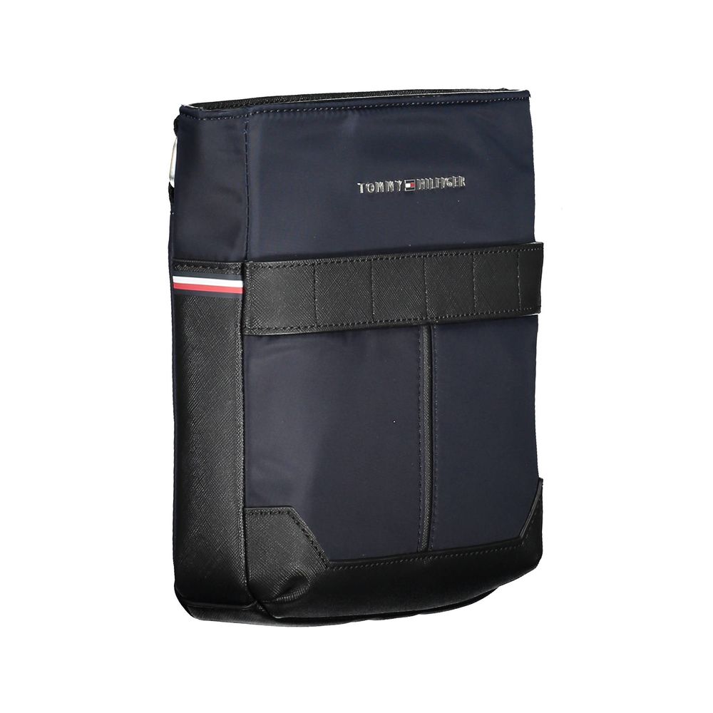Tommy Hilfiger Blue Polyurethane Men's Shoulder Bag