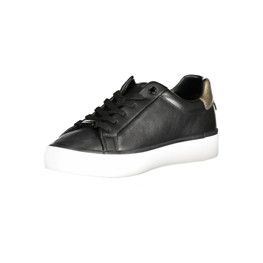 Calvin Klein sneakers i materialeblanding til kvinder – sort