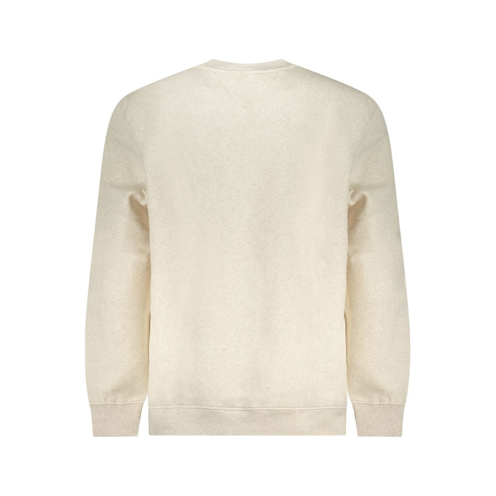 Tommy Hilfiger Beige Cotton Men Sweatshirt
