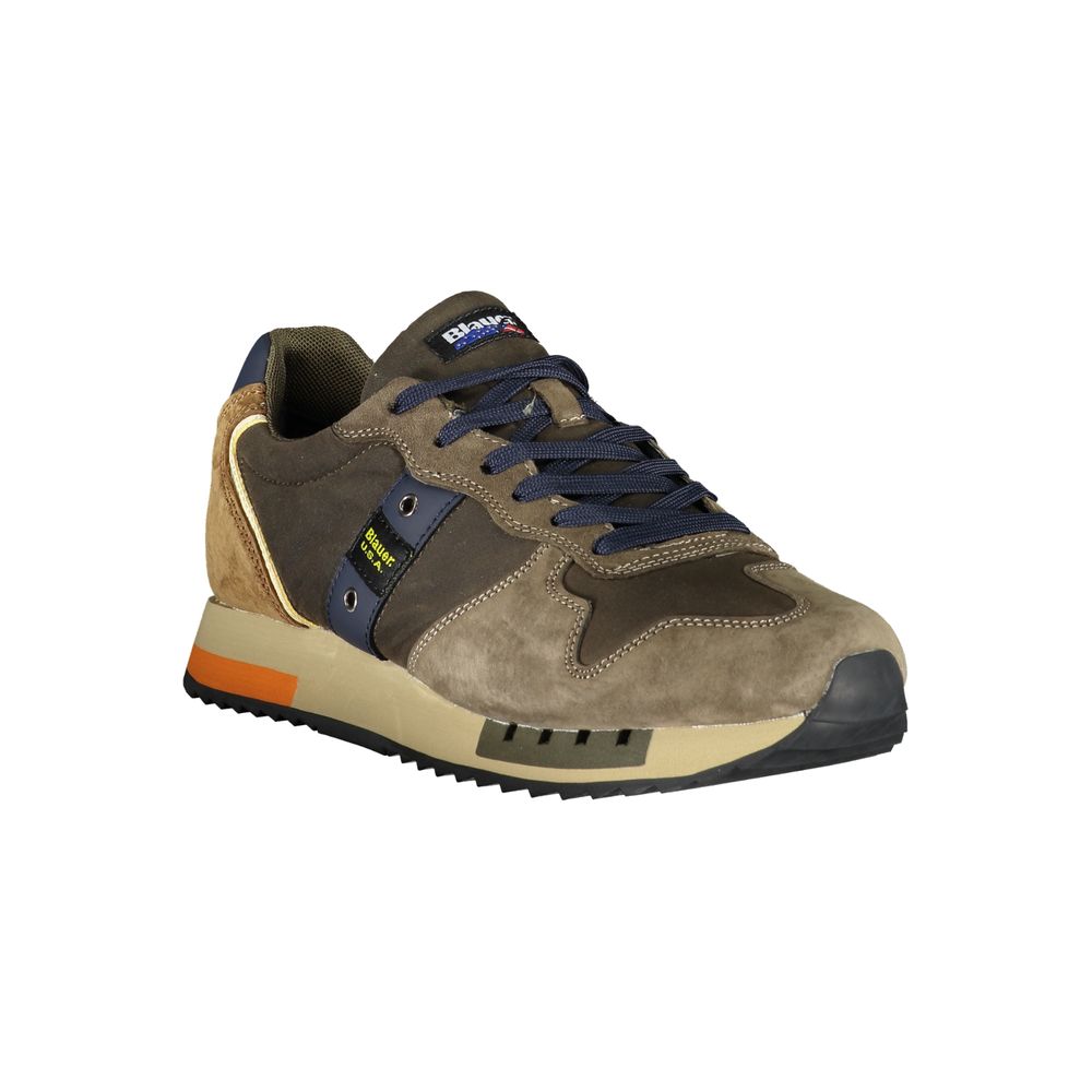 Blauer Green Polyester Sneakers