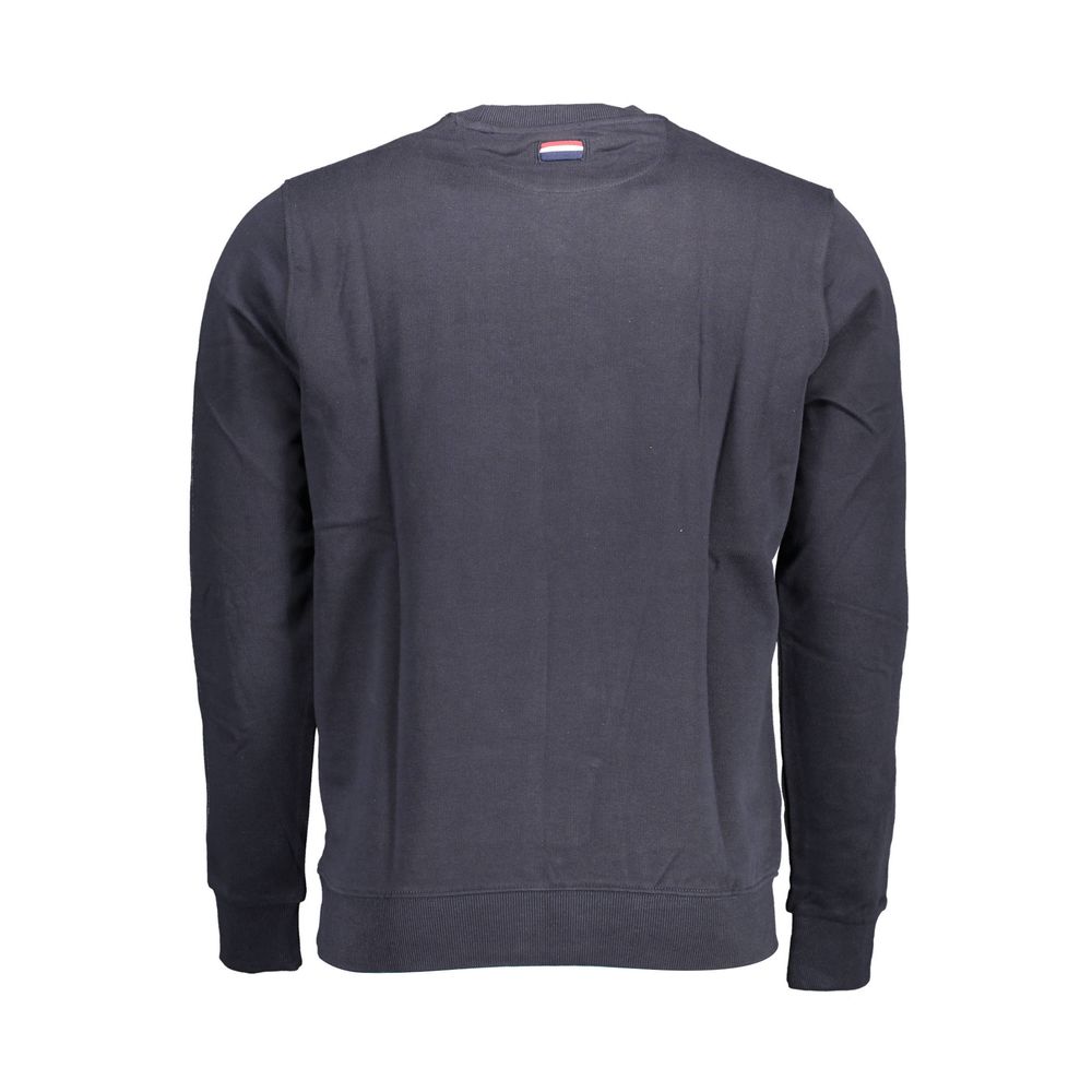U.S. POLO ASSN. herresweatshirt i bomuld – blå