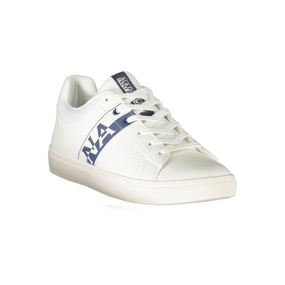 Napapijri White Leather Men's Sneaker