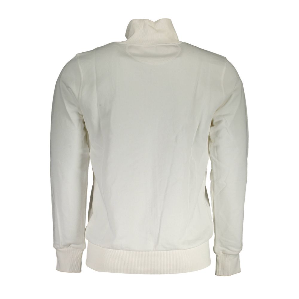 La Martina sweatshirt med lynlås – hvid